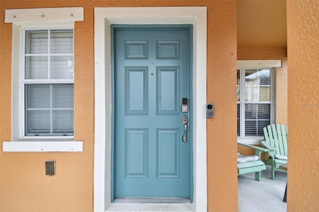 view of entrance to property