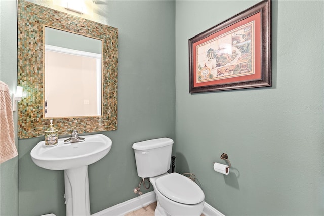 bathroom with toilet