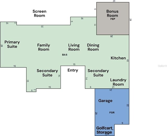 5474 Kemkerry Rd, Wesley Chapel, FL 33543 - home floor plan