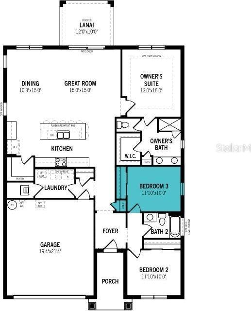 5025 124th Ave E, Parrish, FL 34219 - view of room layout
