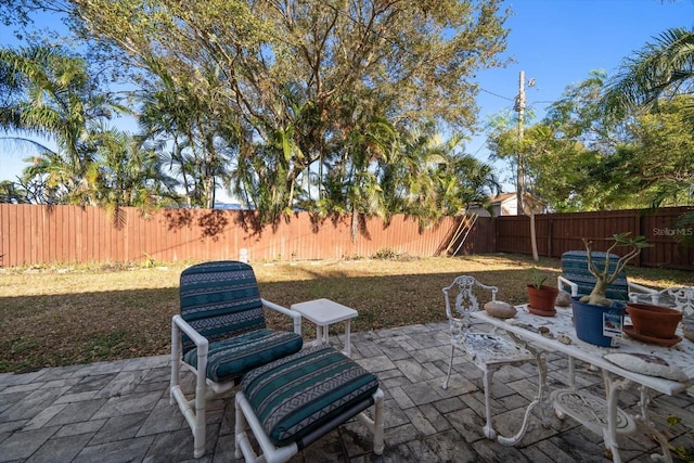 view of patio