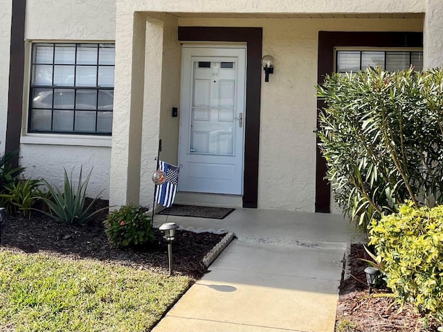 view of property entrance