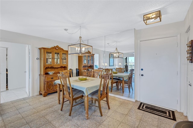 view of dining area