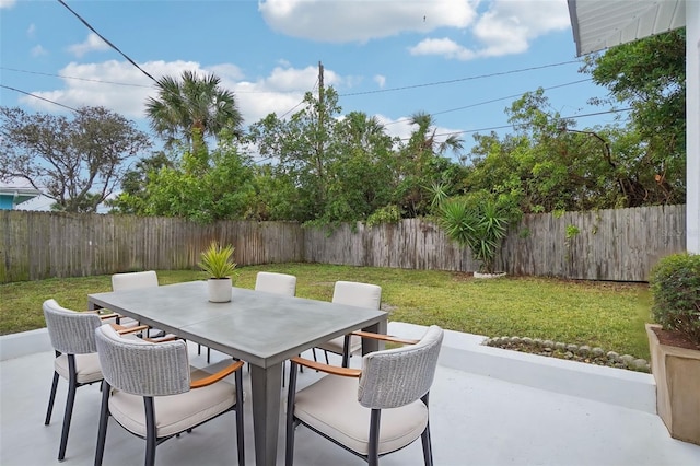 view of patio / terrace