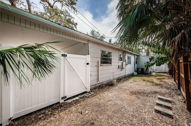 view of property exterior