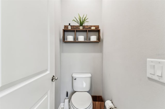 bathroom with toilet