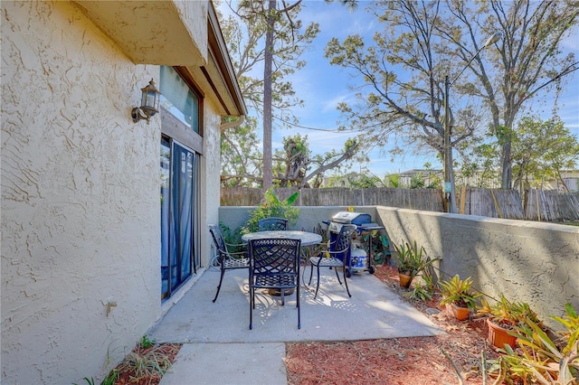 view of patio