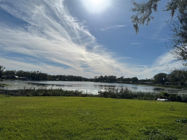 property view of water