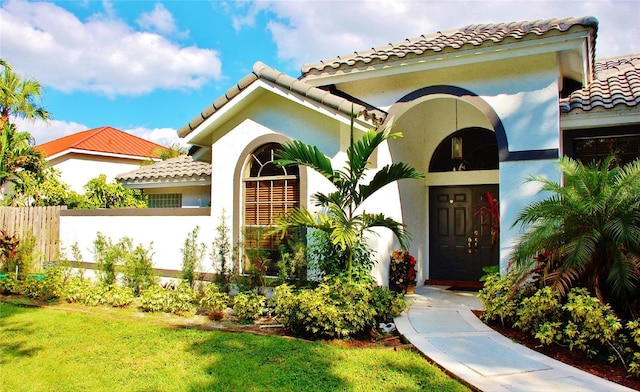 view of property entrance