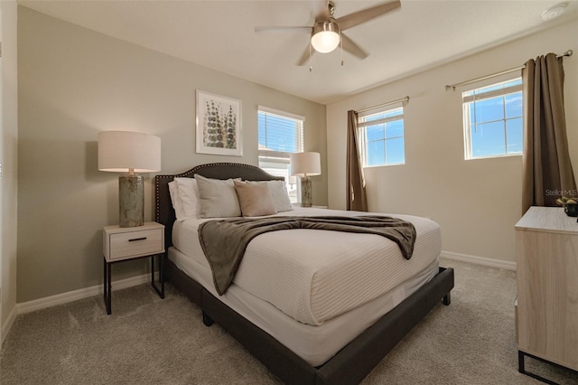 1166 Aloha Blvd, Davenport, FL 33897 - bedroom featuring light carpet and ceiling fan