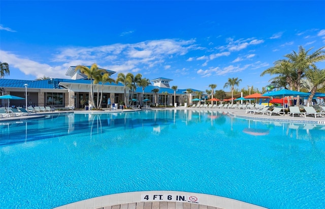 view of swimming pool