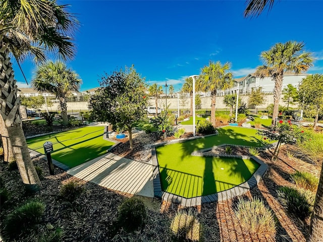 1166 Aloha Blvd, Davenport, FL 33897 - view of home's community featuring a putting area