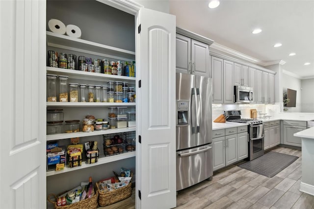 view of pantry