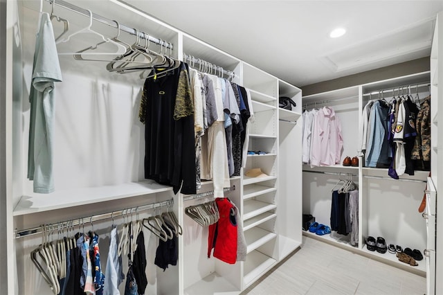 view of spacious closet