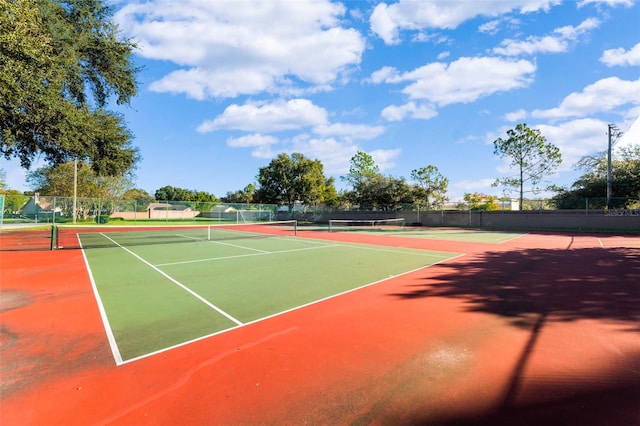 view of sport court featuring basketball court