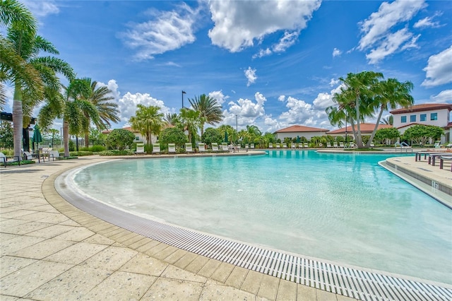 view of pool