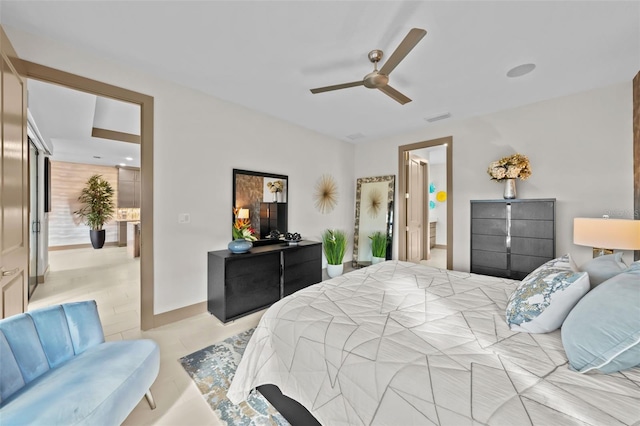 17702 Cresswind Ter, Bradenton, FL 34211 - bedroom featuring a ceiling fan