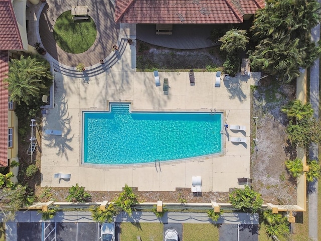 5606 Pinnacle Heights Cir Unit 304, Tampa, FL 33624 - view of subject property with a pool area