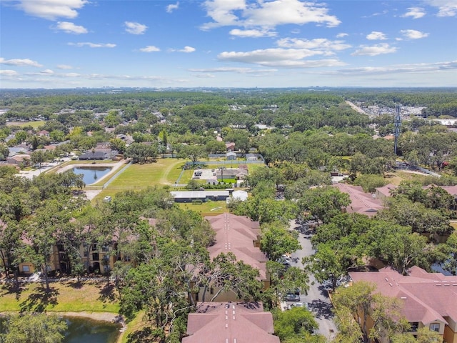 5606 Pinnacle Heights Cir Unit 304, Tampa, FL 33624 - aerial view of residential area with a nearby body of water
