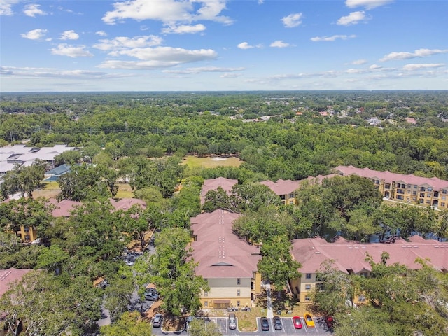 5606 Pinnacle Heights Cir Unit 304, Tampa, FL 33624 - aerial view of residential area featuring a forest