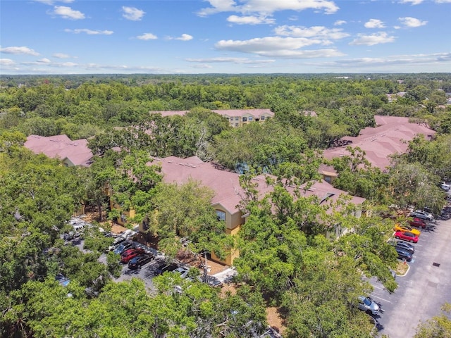 5606 Pinnacle Heights Cir Unit 304, Tampa, FL 33624 - drone / aerial view of a heavily wooded area