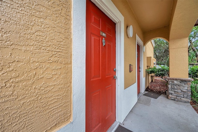 view of property entrance