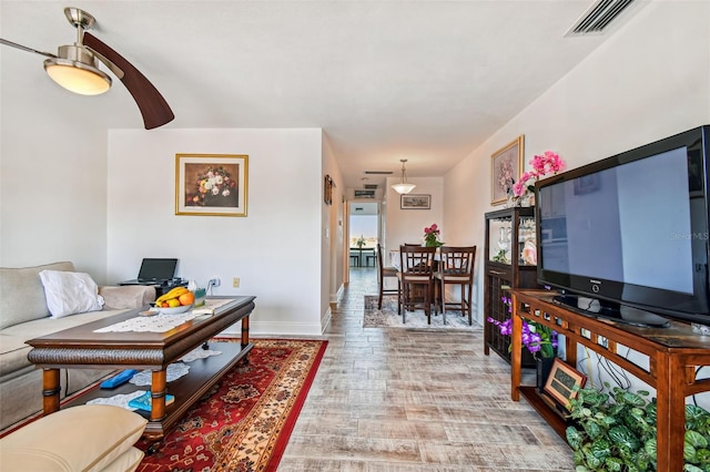 view of living room