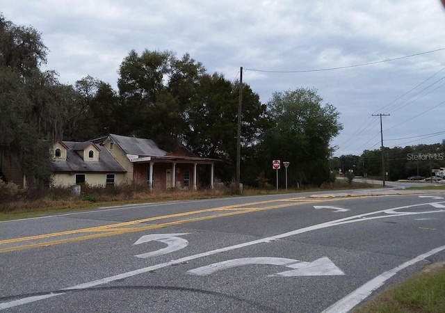 view of road