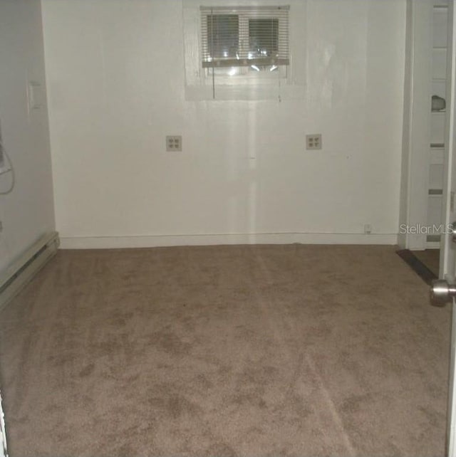 unfurnished room featuring carpet floors