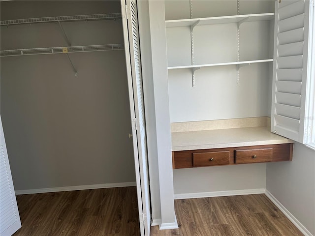 view of closet