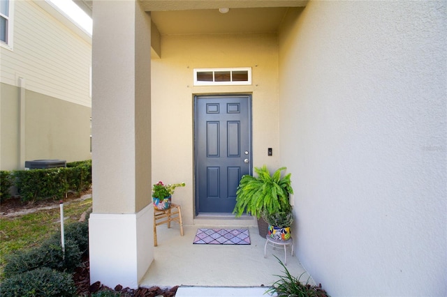 view of property entrance