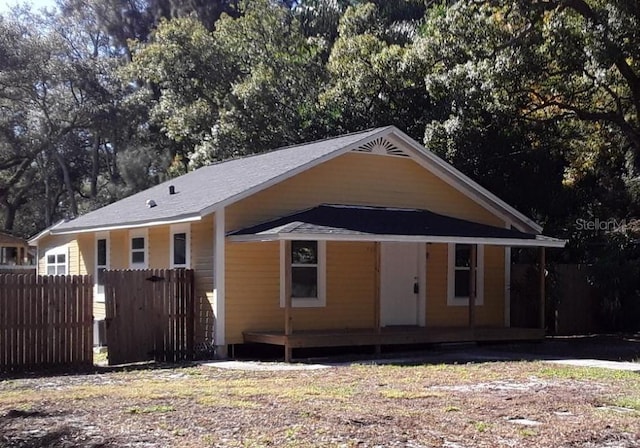 view of front of house