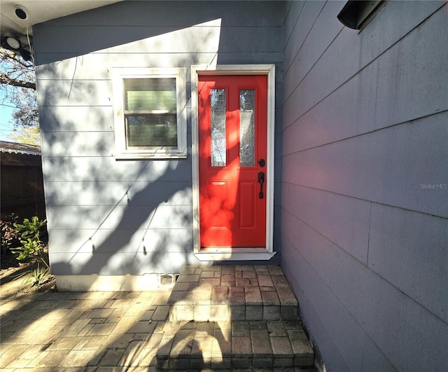 view of property entrance