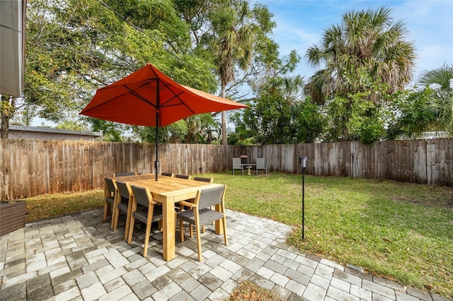 view of patio