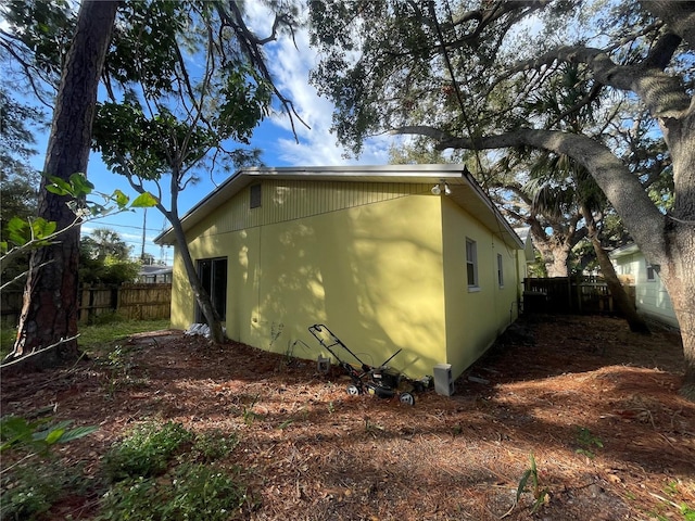 view of property exterior