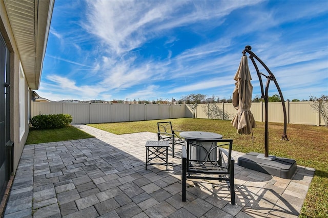 view of patio