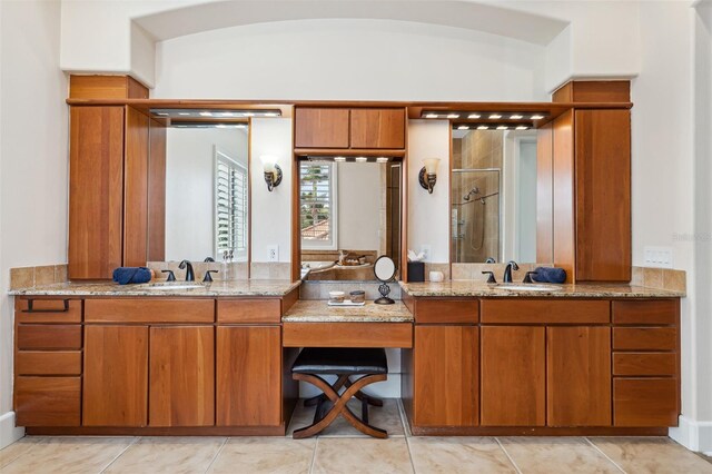 6015 Kipps Colony Dr E, Gulfport, FL 33707 - bathroom with vanity and a stall shower