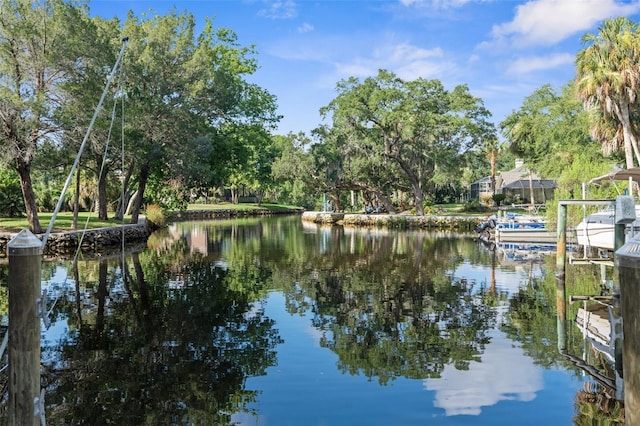 property view of water