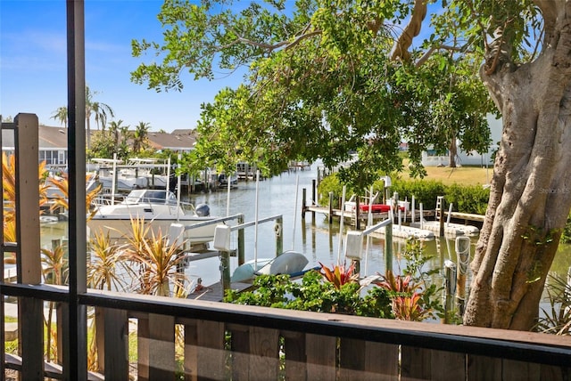 9386 Tradewinds Ave, Seminole, FL 33776 - water view with a dock