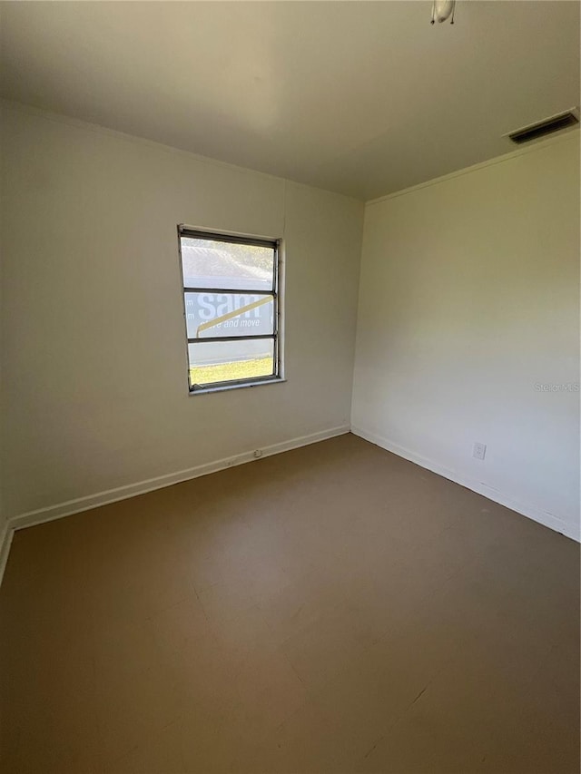 view of empty room