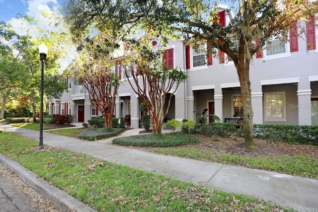 multi unit property featuring stucco siding