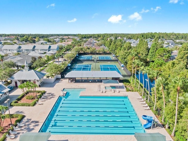 view of pool