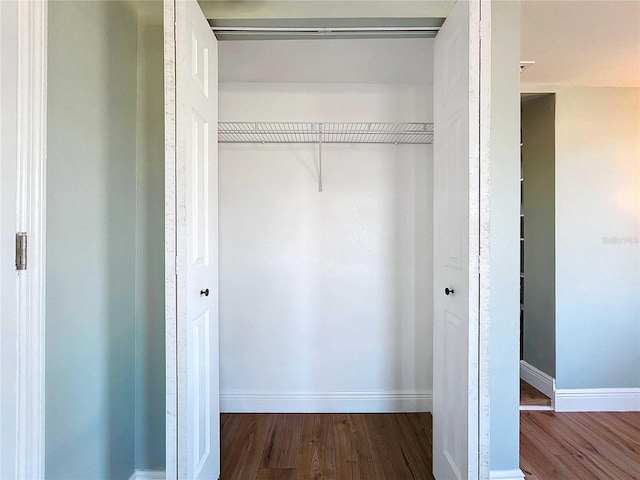 view of closet