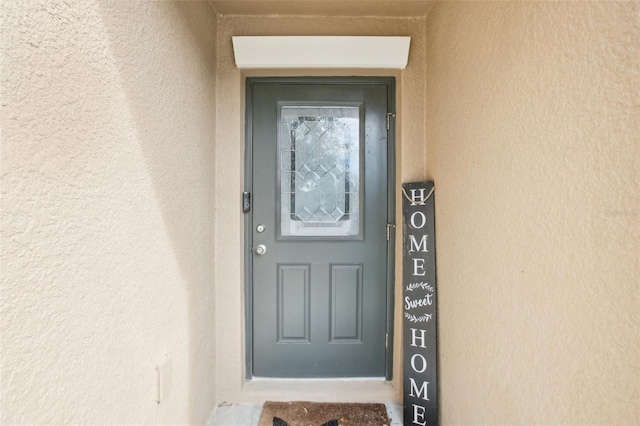 view of property entrance