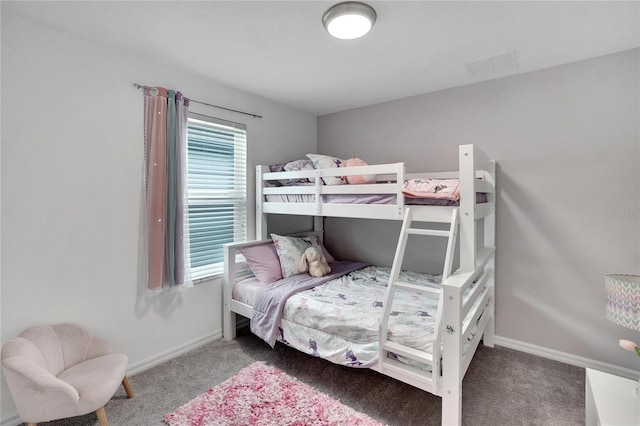 bedroom with carpet flooring