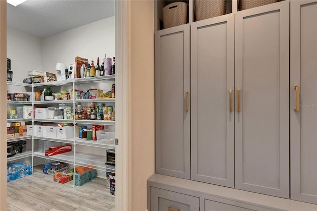 view of pantry