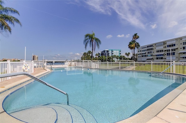 view of swimming pool