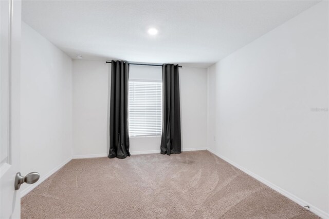 spare room featuring carpet floors