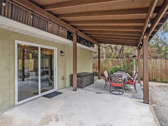 view of patio / terrace