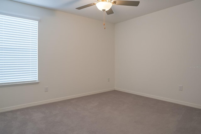 22547 Storybook Cabin Way, Land O Lakes, FL 34637 - carpeted empty room featuring ceiling fan and baseboards